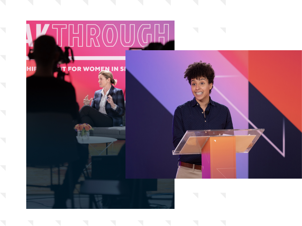 Images of past BreakThrough Summit sessions